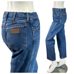 Vintage Wrangler Cowboy Cut USA 13MWZ Jeans Junior Womens Size 9 W26 Inseam 29